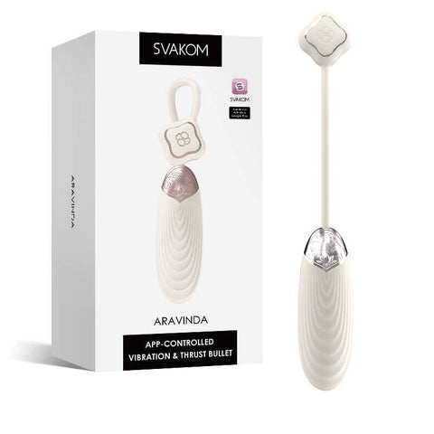 SVAKOM Aravinda App Controlled Auto Thrusting & Vibrating Love Egg Vibrator SVAKOM Aravinda App Controlled Auto Thrusting & Vibrating Love Egg Vibrator