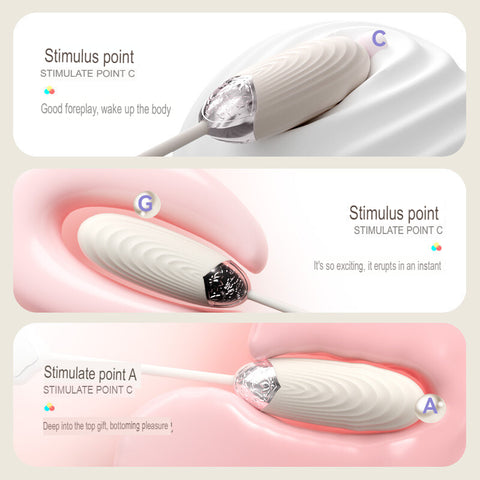 SVAKOM Aravinda App Controlled Auto Thrusting & Vibrating Love Egg Vibrator SVAKOM Aravinda App Controlled Auto Thrusting & Vibrating Love Egg Vibrator
