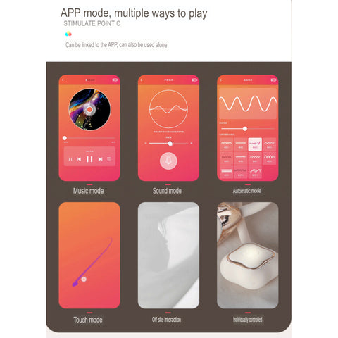 SVAKOM Aravinda App Controlled Auto Thrusting & Vibrating Love Egg Vibrator SVAKOM Aravinda App Controlled Auto Thrusting & Vibrating Love Egg Vibrator