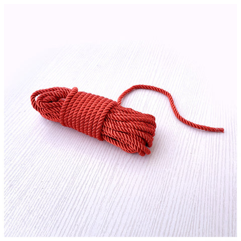 BDSM Mercerized 10m Bondage Rope - Red BDSM Mercerized 10m Bondage Rope - Red