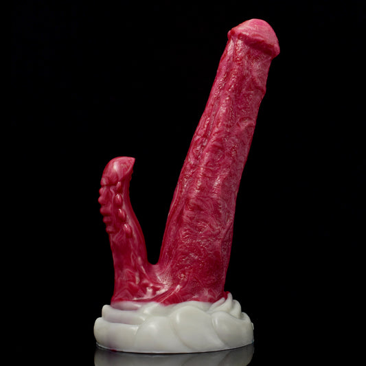 FAAK Hellfire Silicone Fantasy Double Penetration Dildo