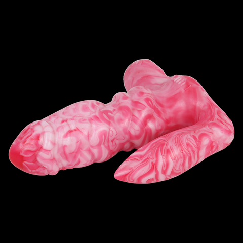 LUUK Remote Control Wearable Fantasy Dildo Vibrator - Red LUUK Remote Control Wearable Fantasy Dildo Vibrator - Red