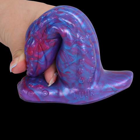 LUUK Remote Control Wearable Fantasy Dildo Vibrator - Blue LUUK Remote Control Wearable Fantasy Dildo Vibrator - Blue