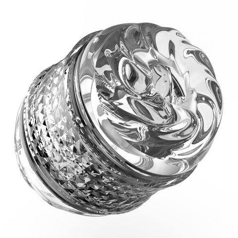 Crystal Open-Ended Deep Sucking Stroker Male Masturbation Cup Crystal Open-Ended Deep Sucking Stroker Male Masturbation Cup