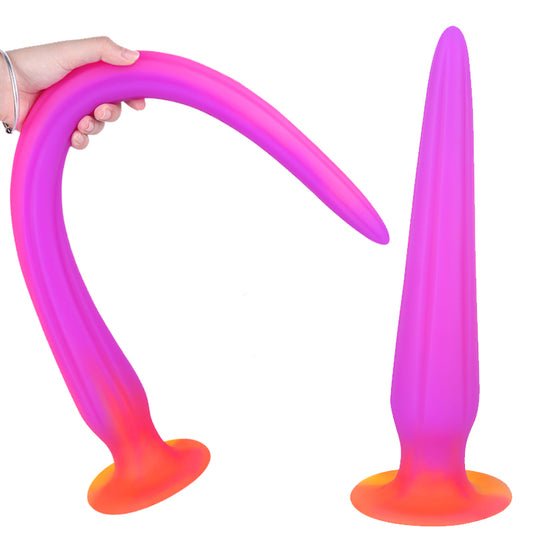 MD XL Anal Snake Anal Plug | Purple Mix Color - 2 Size 30cm-60cm