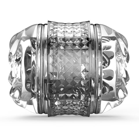 Crystal Open-Ended Deep Sucking Stroker Male Masturbation Cup Crystal Open-Ended Deep Sucking Stroker Male Masturbation Cup