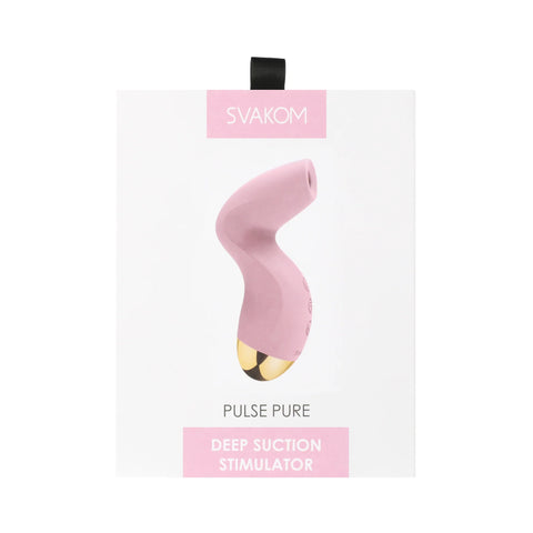 SVAKOM Pulse Pure Suction Vibrator - Clitoral Stimulator for Intense Pleasure SVAKOM Pulse Pure Suction Vibrator - Clitoral Stimulator for Intense Pleasure