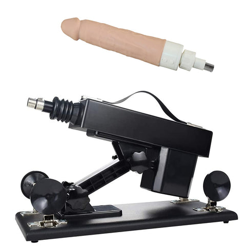 DIMZ-065 Auto Heating & Vibrating Realistic Dildo Sex Machine Kit DIMZ-065 Auto Heating & Vibrating Realistic Dildo Sex Machine Kit
