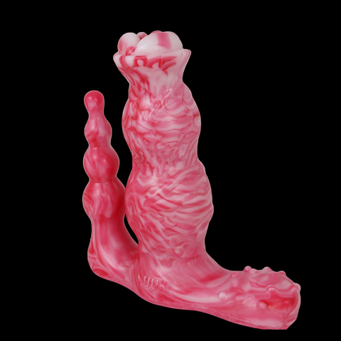 LUUK Remote Control Wearable Double Penetration Fantasy Dildo Vibrator - Red LUUK Remote Control Wearable Double Penetration Fantasy Dildo Vibrator - Red