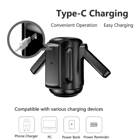 Automatic Telescopic Vibrating Male Masturbator - Double Hand Held Automatic Telescopic Vibrating Male Masturbator - Double Hand Held