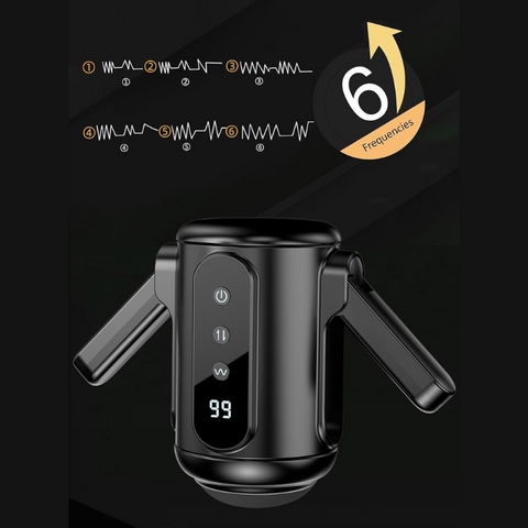 Automatic Telescopic Vibrating Male Masturbator - Double Hand Held Automatic Telescopic Vibrating Male Masturbator - Double Hand Held