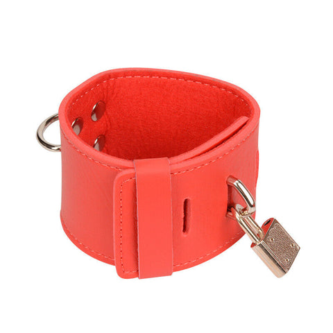 BDSM Spreader Bar with Ankle & Wrist Handcuffs - Adjustable Bondage Restraint in Red BDSM Spreader Bar with Ankle & Wrist Handcuffs - Adjustable Bondage Restraint in Red