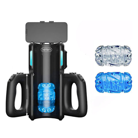 LETEN Cannon King Male Masturbator - Auto Thrusting with Dual-Handle LETEN Cannon King Male Masturbator - Auto Thrusting with Dual-Handle