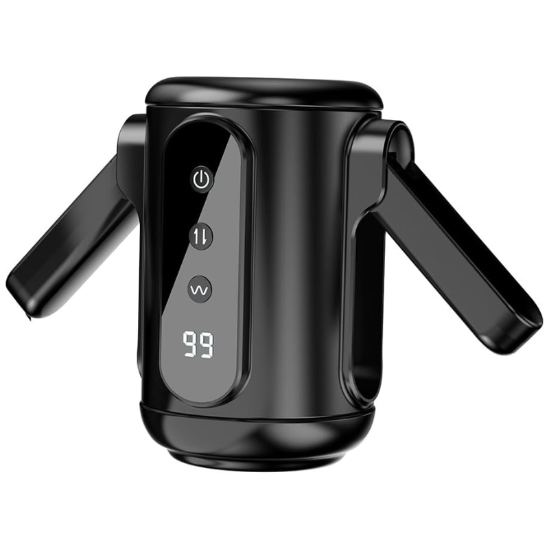 Automatic Telescopic Vibrating Male Masturbator - Double Hand Held