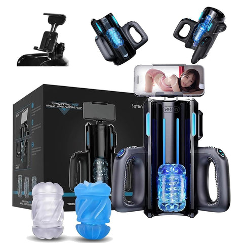 LETEN Cannon King Male Masturbator - Auto Thrusting with Dual-Handle LETEN Cannon King Male Masturbator - Auto Thrusting with Dual-Handle