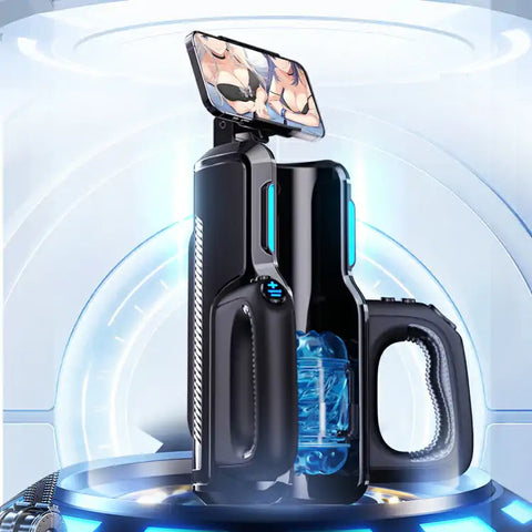 LETEN Cannon King Male Masturbator - Auto Thrusting with Dual-Handle LETEN Cannon King Male Masturbator - Auto Thrusting with Dual-Handle