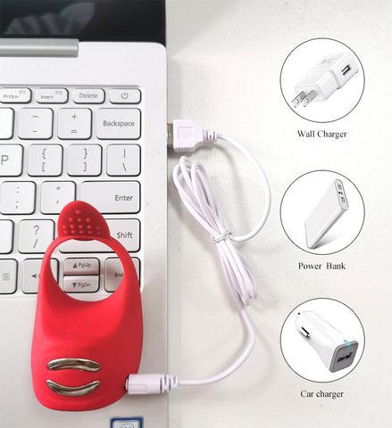 FOX A2 Electro Impulse Vibrating Cock Ring / Penis Ring FOX A2 Electro Impulse Vibrating Cock Ring / Penis Ring