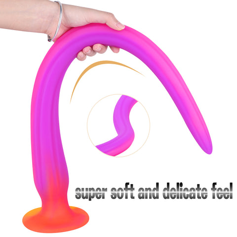 MD XL Anal Snake Anal Plug | Purple Mix Color - 2 Size 30cm-60cm