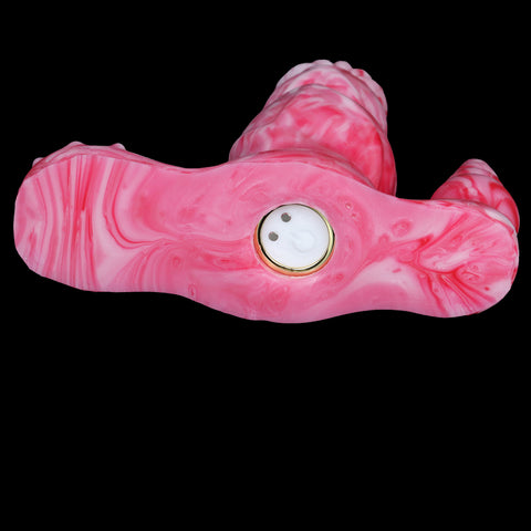 LUUK Remote Control Wearable Double Penetration Fantasy Dildo Vibrator - Red LUUK Remote Control Wearable Double Penetration Fantasy Dildo Vibrator - Red