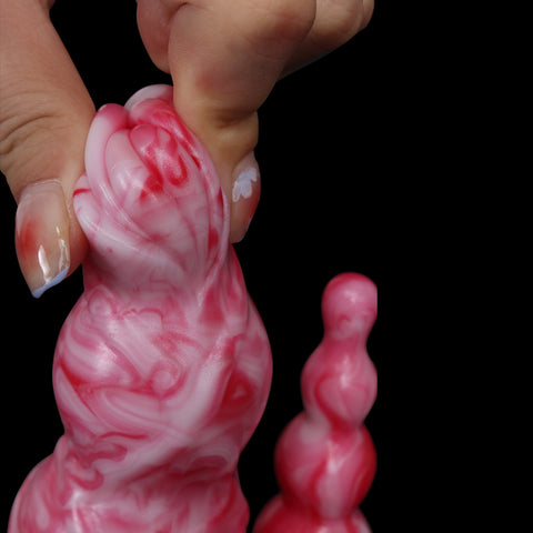 LUUK Remote Control Wearable Double Penetration Fantasy Dildo Vibrator - Red LUUK Remote Control Wearable Double Penetration Fantasy Dildo Vibrator - Red