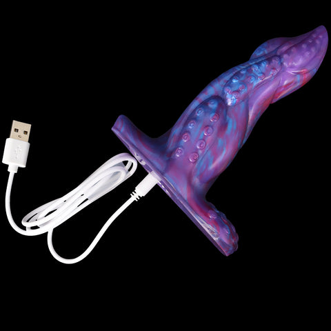 LUUK Remote Control Wearable Fantasy Dildo Vibrator - Blue LUUK Remote Control Wearable Fantasy Dildo Vibrator - Blue