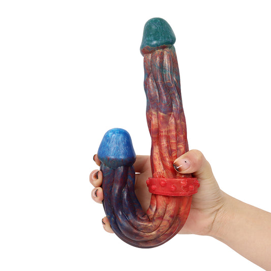 LUUK Streamer 34cm Silicone Double Ended Fantasy Dildo