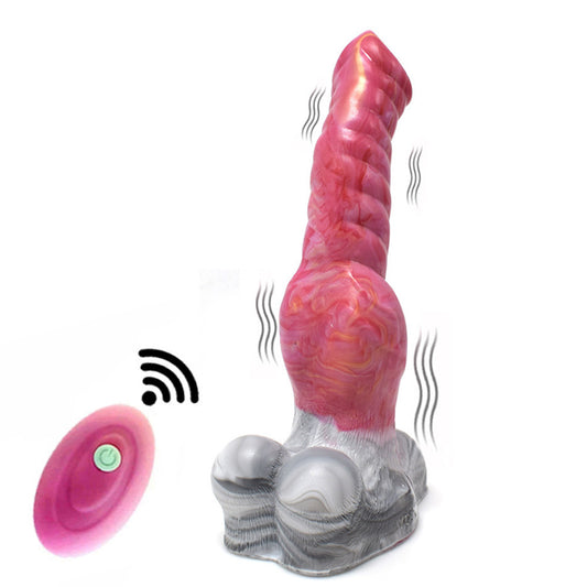 YOCY Giant Wolf Fantasy Dildo Vibrator Remote Control