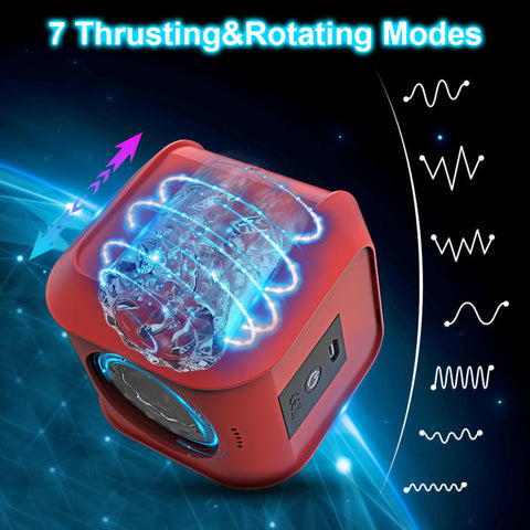 HOTBOY Magic Cube - Auto Thrusting & Rotation Male Masturbator