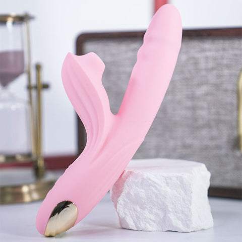 SVAKOM Frederica Auto Heating Clitoris Suction & G-Spot Rabbit Vibrator