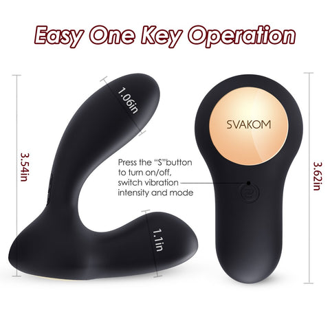 Svakom Vick Remote Control Prostate Massager Svakom Vick Remote Control Prostate Massager