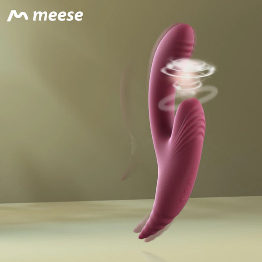 MEESE Mera Suction Rabbit Vibrator - Red