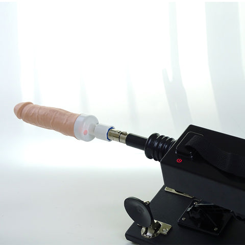DIMZ-065 Auto Heating & Vibrating Realistic Dildo Sex Machine Kit