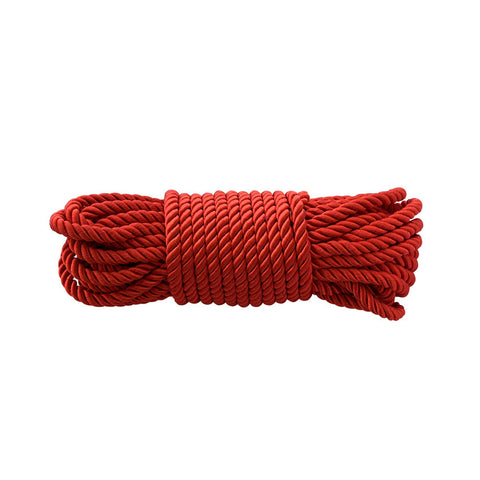 BDSM Mercerized 10m Bondage Rope - Red BDSM Mercerized 10m Bondage Rope - Red