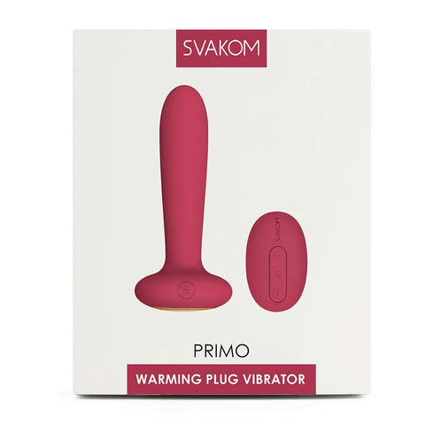 SVAKOM Primo Remote Control Vibrating Anal Plug SVAKOM Primo Remote Control Vibrating Anal Plug