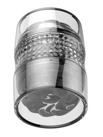 Crystal Open-Ended Deep Sucking Stroker Male Masturbation Cup Crystal Open-Ended Deep Sucking Stroker Male Masturbation Cup