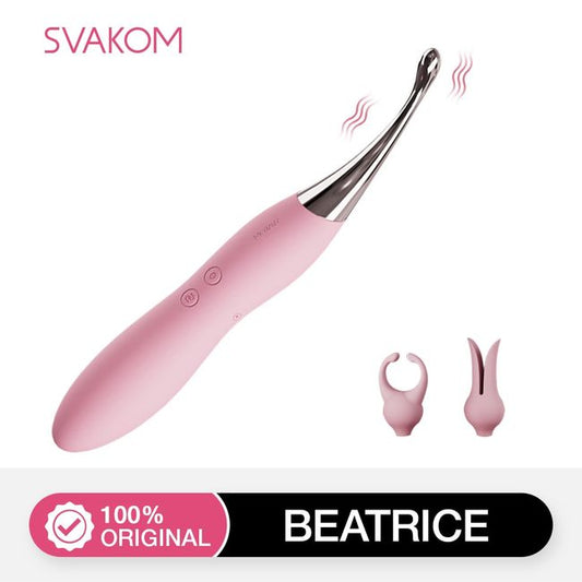 SVAKOM Beatrice Double-Ended Orgasm Clitoris Vibrator