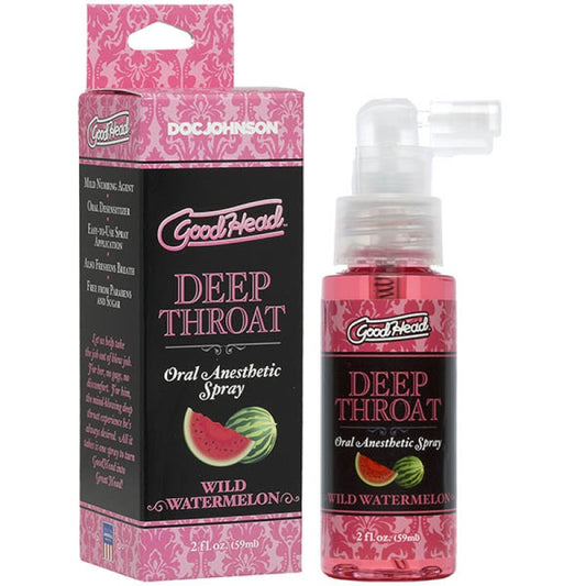 Doc Johnson GoodHead Deep Throat Spray 59ml - Wild Watermelon