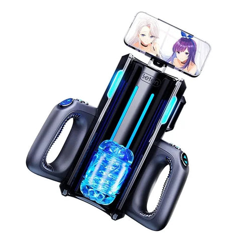 LETEN Cannon King Male Masturbator - Auto Thrusting with Dual-Handle LETEN Cannon King Male Masturbator - Auto Thrusting with Dual-Handle