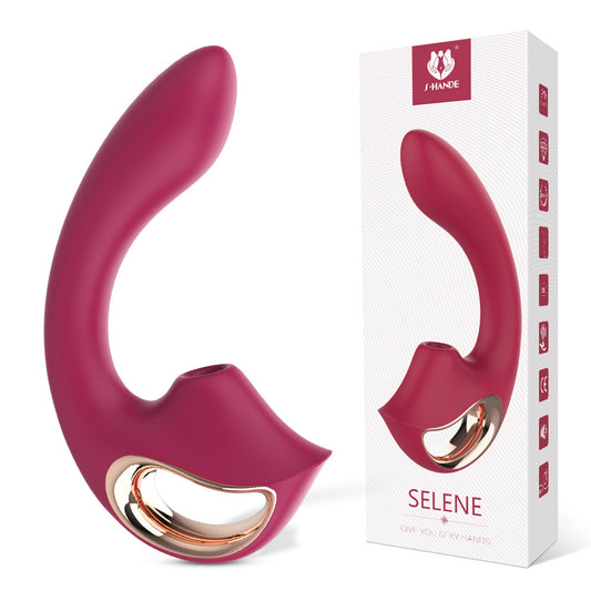S-HANDE Selene Flexible G-Spot and Clitoris Suction Vibrator