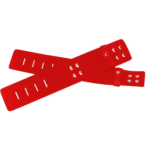 3in1 BDSM Collar & Handcuffs Binding Strap Bondage Kit - Red 3in1 BDSM Collar & Handcuffs Binding Strap Bondage Kit - Red