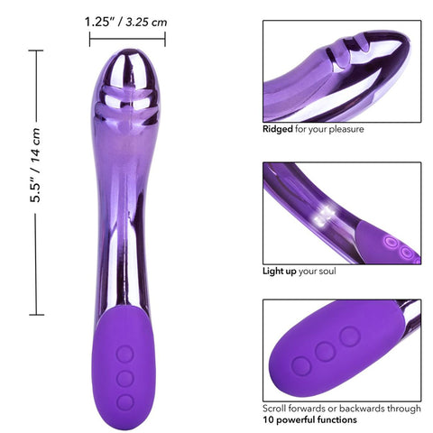 CalExotics DazzLED Vibrance G Spot LED Wand Vibrator CalExotics DazzLED Vibrance G Spot LED Wand Vibrator