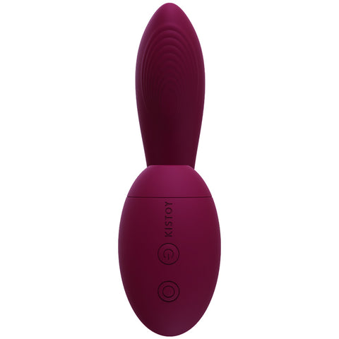 KISSTOY Tina mini Clitoral Suction & G-Spot Rabbit Vibrator - Purple