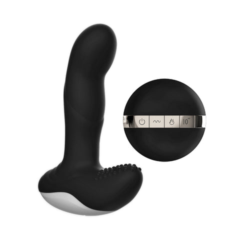 FOX P10 Remote Control Wiggle Motion Auto Heating Vibrating Prostate Massager FOX P10 Remote Control Wiggle Motion Auto Heating Vibrating Prostate Massager