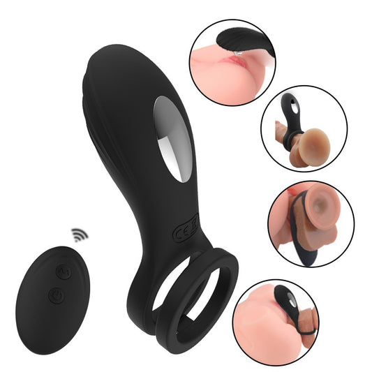AH Remote Control Vibrating Penis Ring