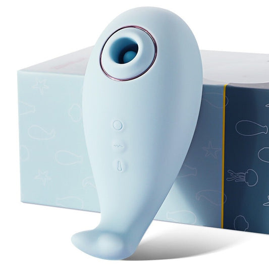ZEMALIA Whale Auto Heating Suction & Licking Bullet Vibrator