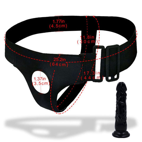 MD Crystal Realistic Dildo with Strap On Harness Lesbian Kit MD Crystal Realistic Dildo with Strap On Harness Lesbian Kit