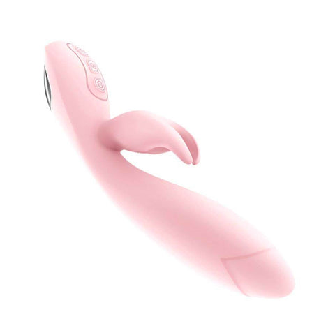 SINJOYS Ellen Dual Motors Rabbit Vibrator - Pink