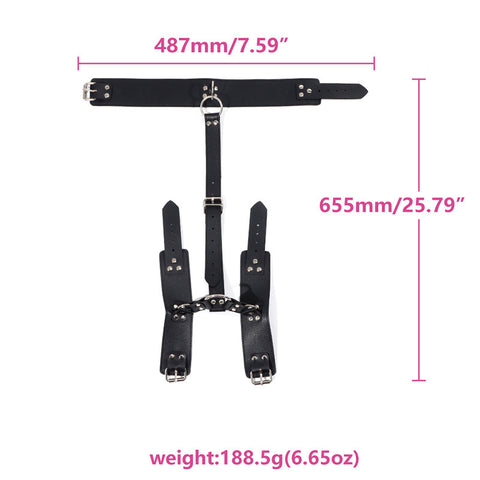 BDSM Collar & Handcuffs Bondage Kit BDSM Collar & Handcuffs Bondage Kit