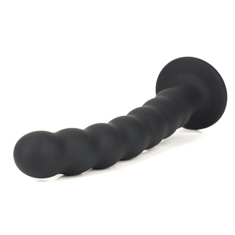 Silicone Beaded Anal Beads Butt Plug - Small Silicone Beaded Anal Beads Butt Plug - Small