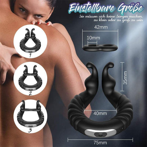 AH Snail Vibrating Penis Ring - USB Rechargeable Cock Ring for Enhanced Pleasure AH Snail Vibrating Penis Ring - USB Rechargeable Cock Ring for Enhanced Pleasure